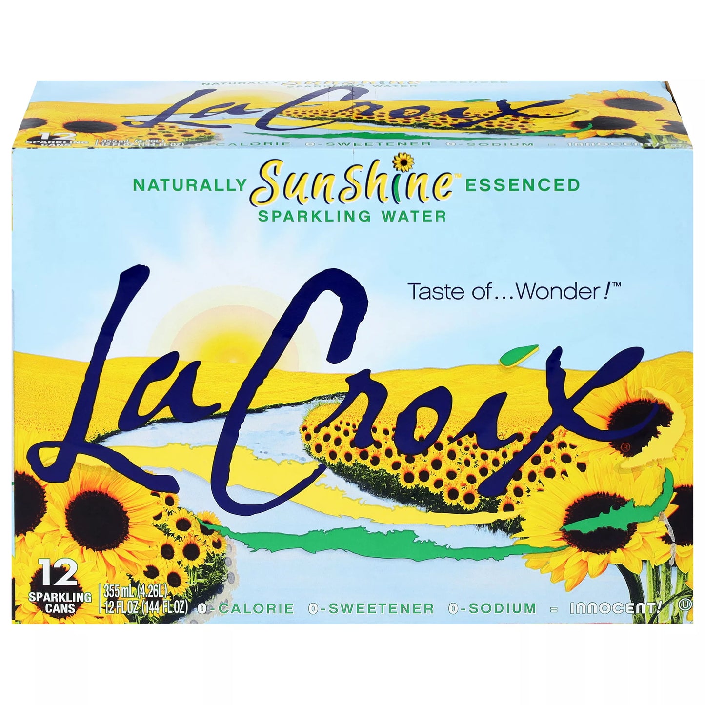 LaCroix Sunshine Sparkling Water 144 fl. oz.