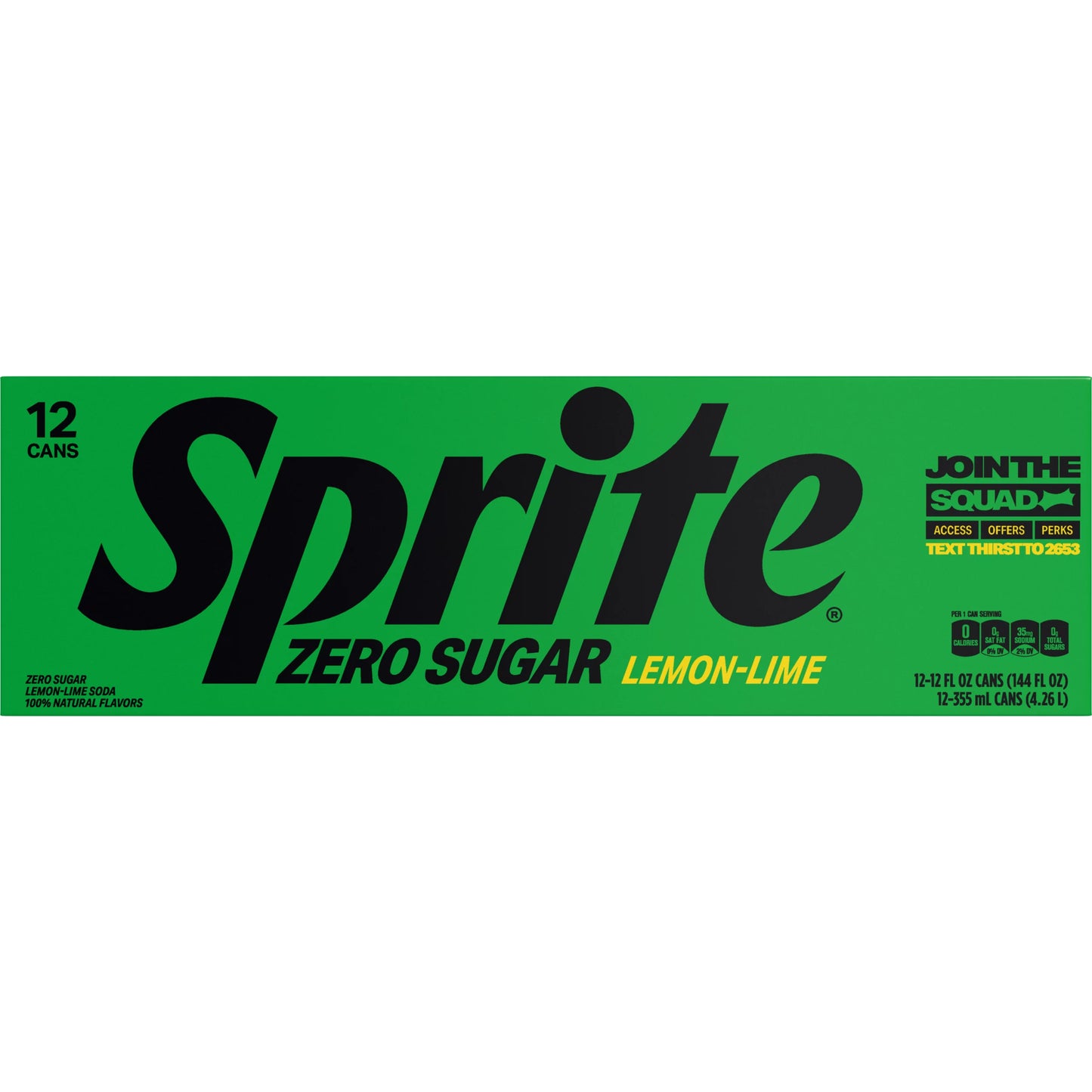 Sprite Zero Sugar Lemon-Lime Soda Cans 12 x 12 fl. oz. bulk pack available from Crabtree Supply. Fast local delivery and nationwide shipping.