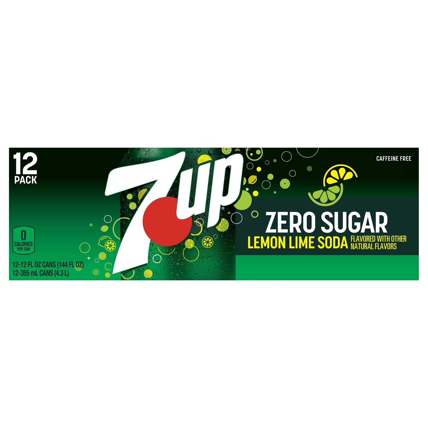 7-UP Soda, Lemon Lime, Zero Sugar 12 x 12 fl. oz. bulk pack available from Crabtree Supply. Fast local delivery and nationwide shipping.