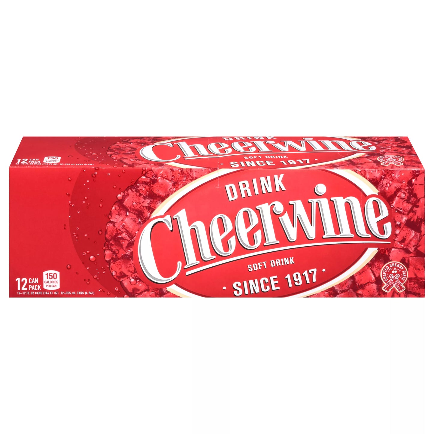 Cheerwine Soft Drink, 12 Pack 12 x 12 fl. oz. bulk pack available from Crabtree Supply. Fast local delivery and nationwide shipping.