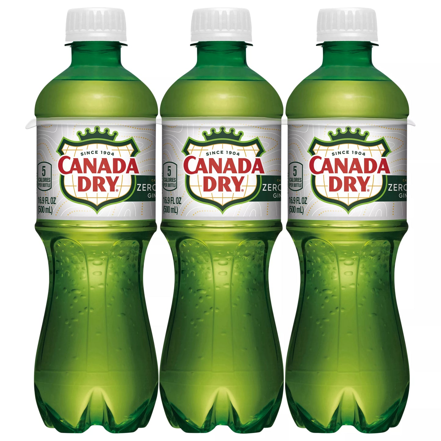 Canada Dry Ginger Ale, Zero Sugar, Caffeine Free 6 x 16.9 fl. oz. bulk pack available from Crabtree Supply. Fast local delivery and nationwide shipping.