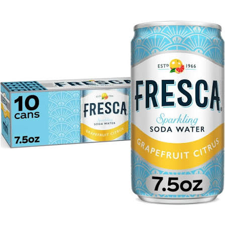 Fresca Original Citrus Sparkling Soda Mini Cans (10ct, 7.5 oz) bulk pack available from Crabtree Supply. Fast local delivery and nationwide shipping.