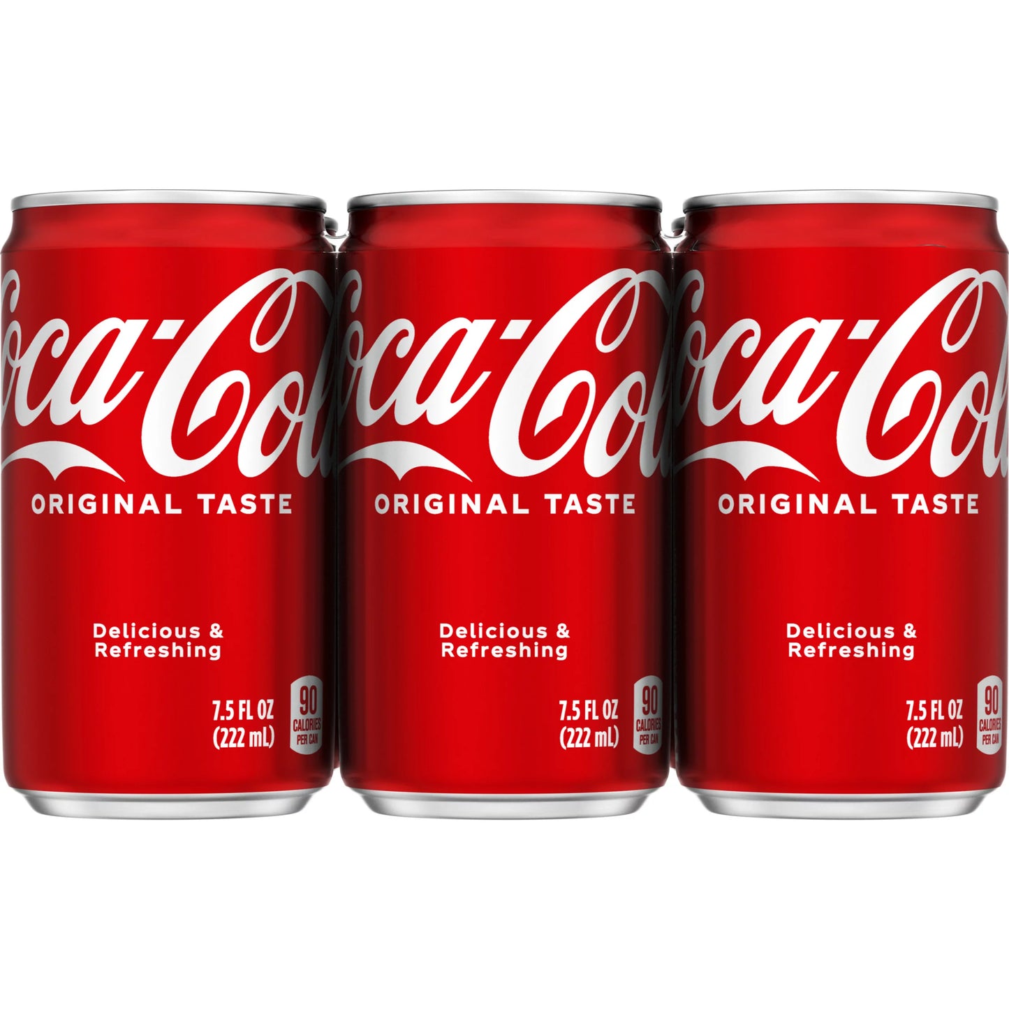 Coca-Cola Soda Cans 6 x 7.5 fl. oz. bulk pack available from Crabtree Supply. Fast local delivery and nationwide shipping.
