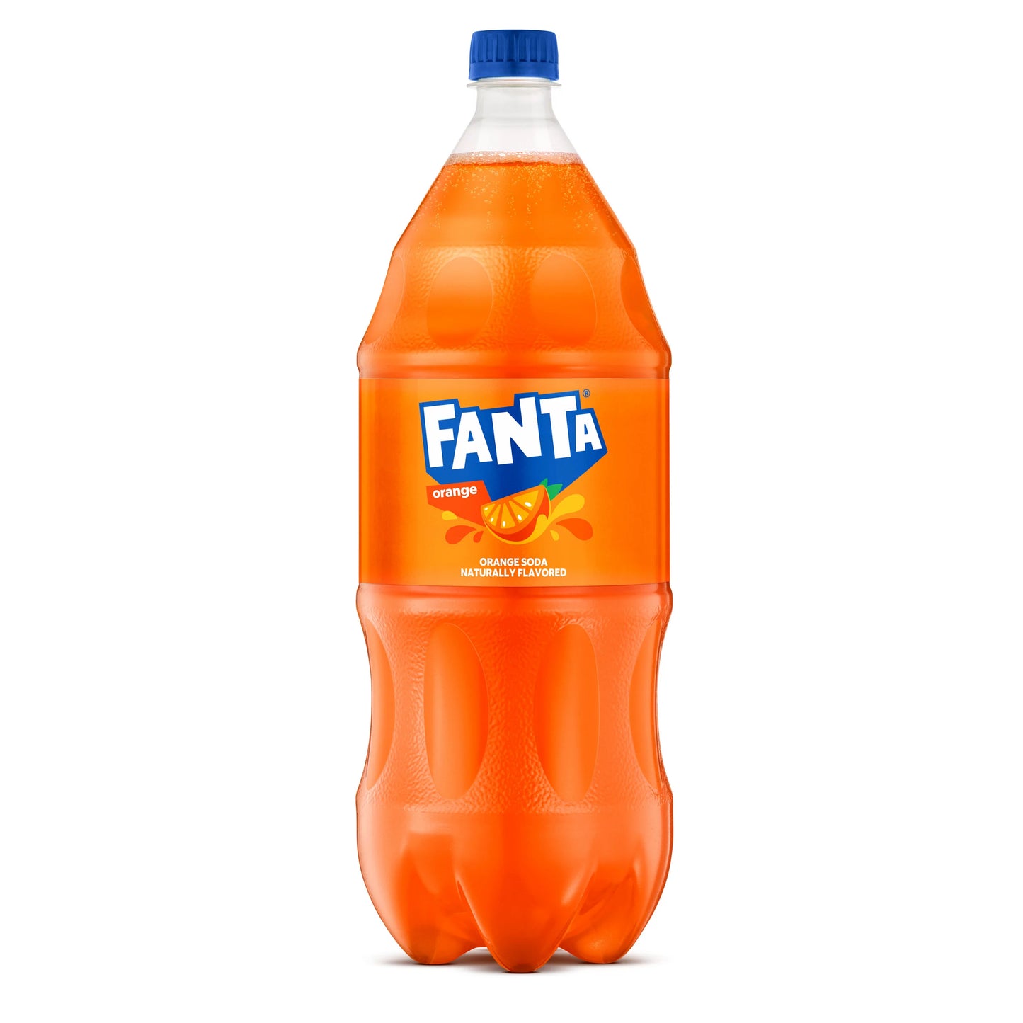 Fanta Orange Soda Soft Drink 2 liter bulk pack available from Crabtree Supply. Fast local delivery and nationwide shipping.
