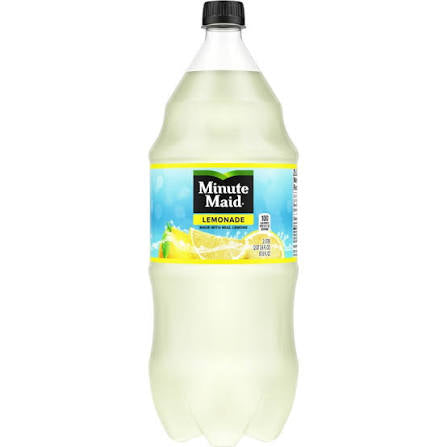 Minute Maid Lemonade 2 liter bulk pack available from Crabtree Supply. Fast local delivery and nationwide shipping.