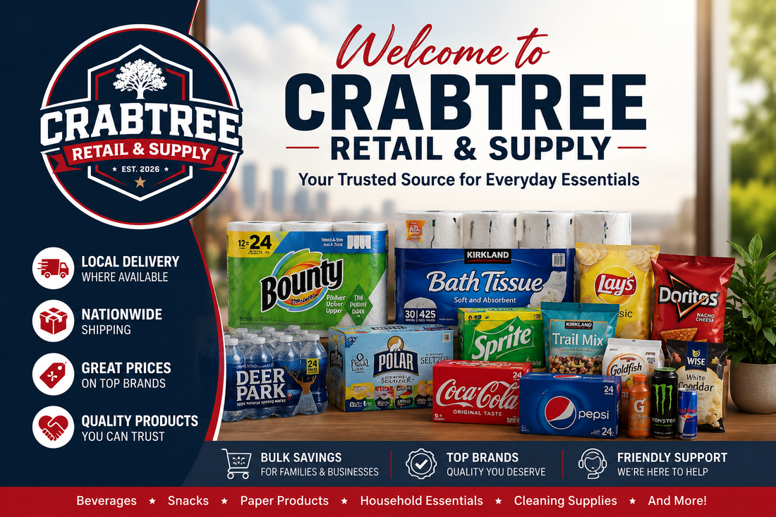 Welcome to Crabtree Retail & Supply: Your Trusted Source for Everyday Essentials