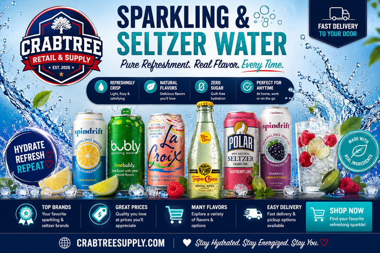 Sparkling & Seltzer Water