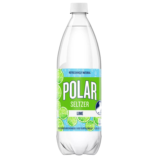 Polar Lime Seltzer 33.8 fl. oz.