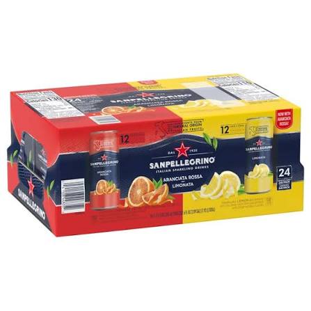 San Pellegrino Italian Sparkling Drink, Variety Pack, 11.15 fl oz, 24-count. bulk pack available from Crabtree Supply. Fast local delivery and nationwide shipping.