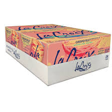 LaCroix Sparkling Water, Grapefruit, 12 fl oz, 24-count. bulk pack available from Crabtree Supply. Fast local delivery and nationwide shipping.