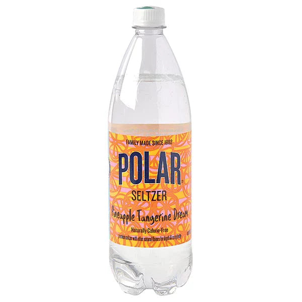 Polar Seltzer Pineapple Tangerine Dream 33.8 fl. oz. bulk pack available from Crabtree Supply. Fast local delivery and nationwide shipping.