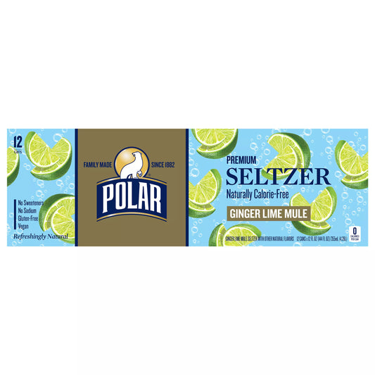 Polar Premium Ginger Lime Mule Seltzer