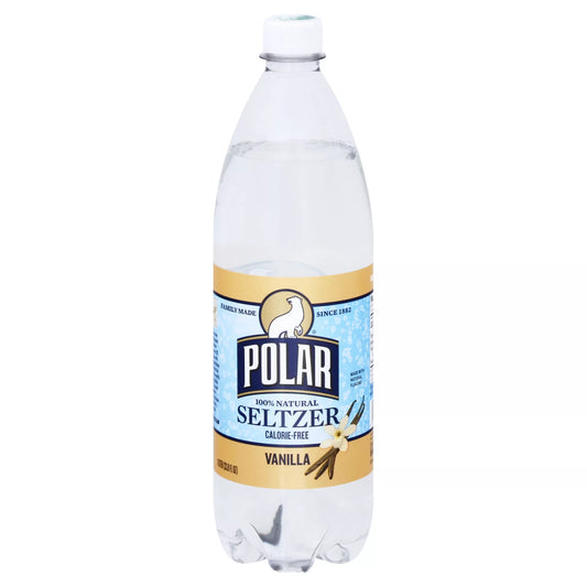 Polar Seltzer, 100% Natural, Orange Vanilla 20 fl. oz.