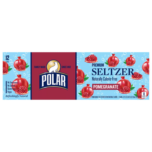 Polar Premium Pomegranate Seltzer