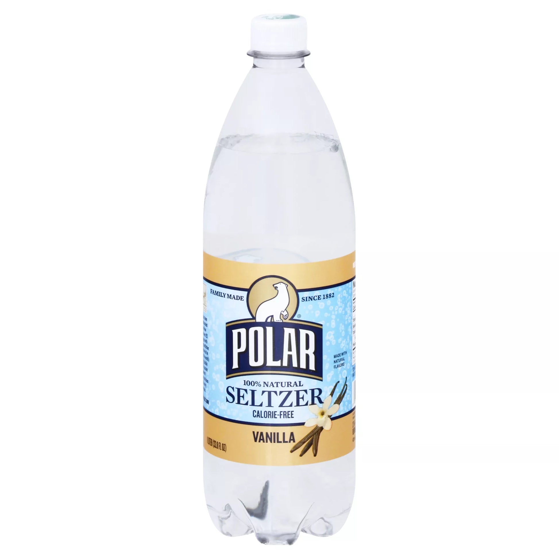 Polar Vanilla Seltzer 33.8 fl. oz. bulk pack available from Crabtree Supply. Fast local delivery and nationwide shipping.
