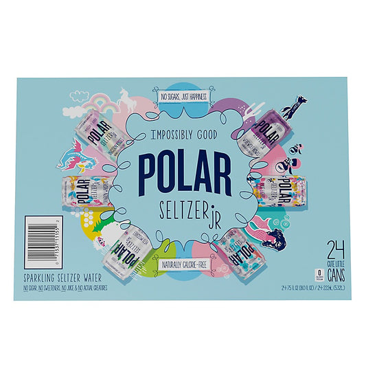 Polar SeltzerJr Variety Pack, 24 pk.
