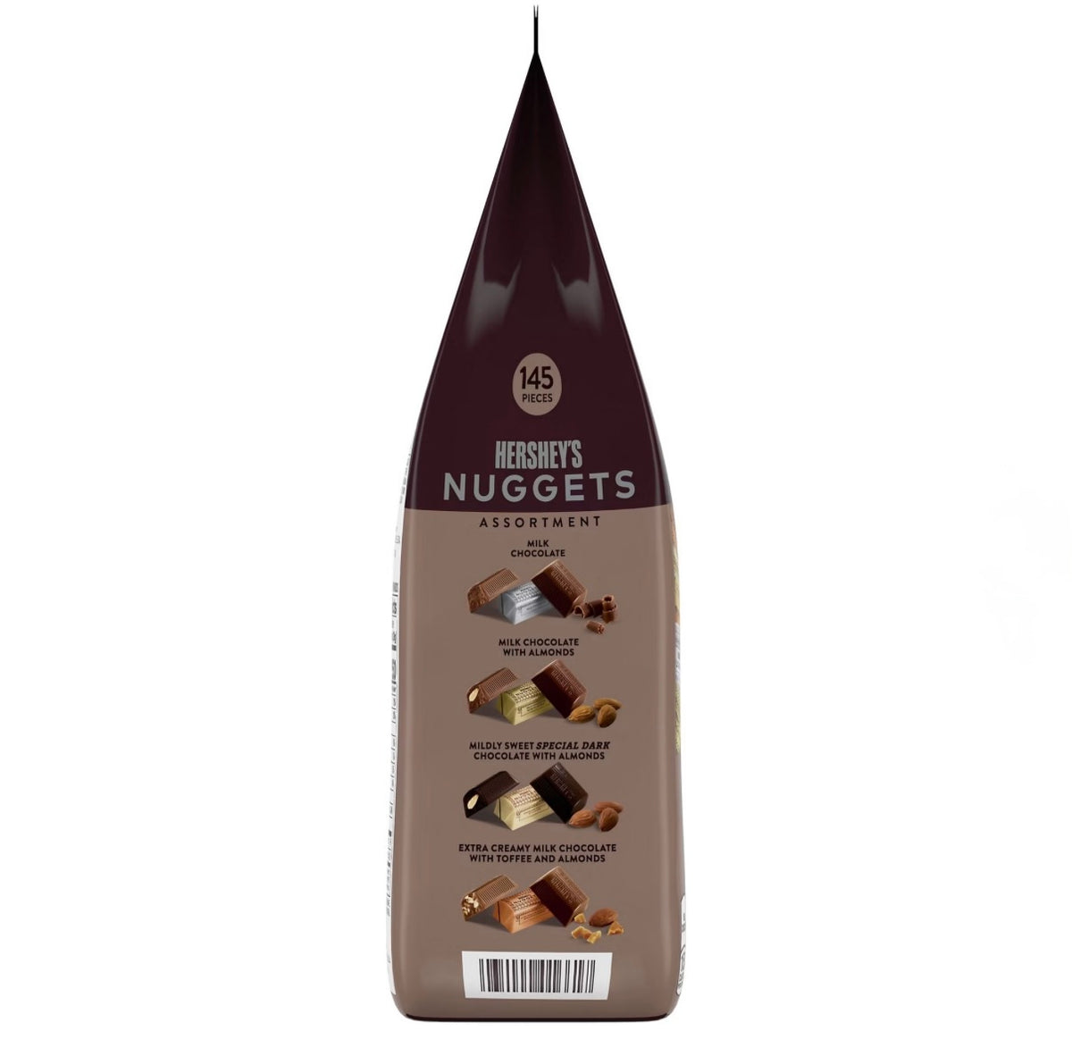 Hershey's Nuggets Snack Size Milk & Dark Chocolate Candy Bars, 145 pk./52 oz. – alternate product view 3
