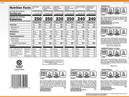 M&M's, Skittles & More Chocolate Candy Bars, Full Size, 30 ct. – alternate product view 5