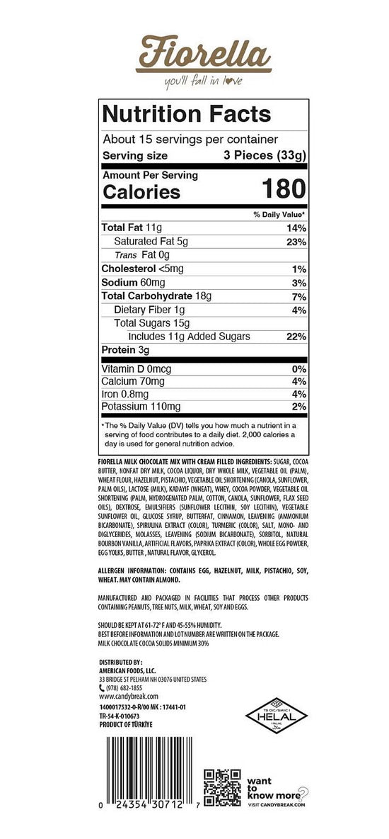 Fiorella Assorted Milk Chocolate Premium Collection, 17.64 oz. – alternate product view 3