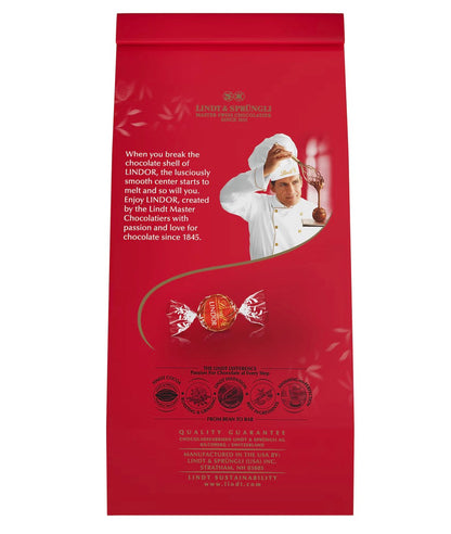 Lindt Lindor Milk Chocolate Candy Truffles, 16.1 oz. – alternate product view 2