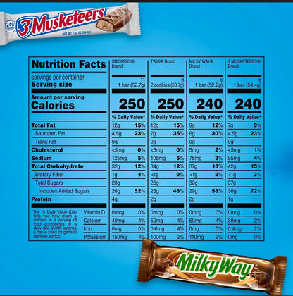 Snickers, Twix & More Chocolate Candy Bars, Full-Size Variety Pack, 30 ct. – alternate product view 4