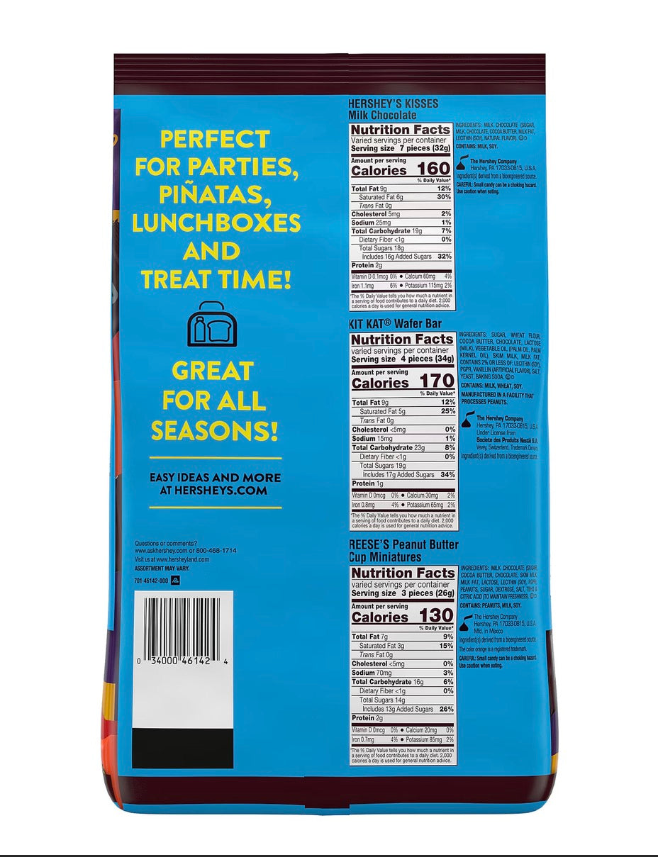 Hershey Assorted Milk Chocolate Candy Value Pack, 210 ct. – alternate product view 2