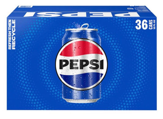 Pepsi Real Cola (36 ct, 12 oz)