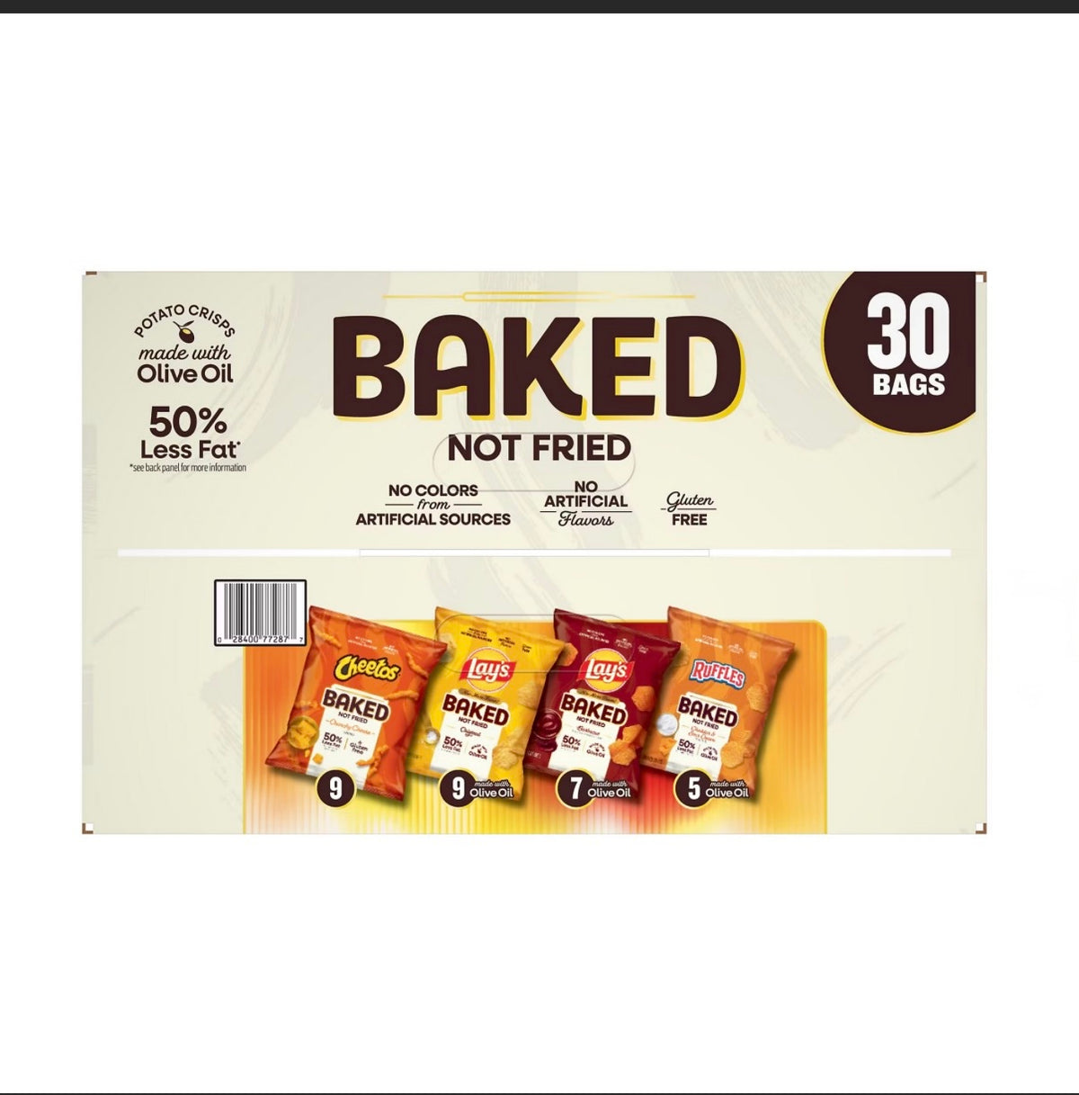 Frito-Lay Variety Pack of Snacks and Chips, Baked Mix, 30 ct.