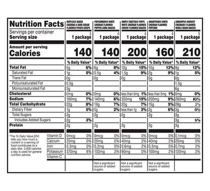 Frito-Lay Variety Pack of Snacks and Chips, Cheesy Grab N Go Mix, 22 ct. – alternate product view 3