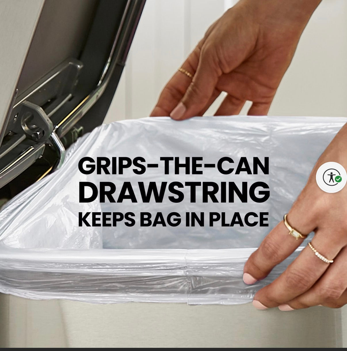 Glad ForceFlex Tall Kitchen Drawstring Trash Bags - Fresh Clean with Febreze, 160 ct./13 gal.