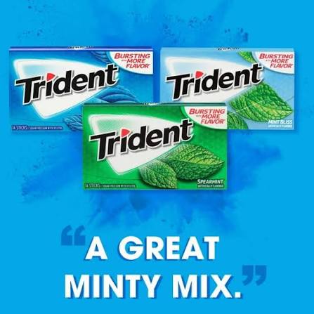 Trident Mint Variety Club Pack, 20 ct. – alternate product view 3