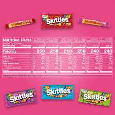 Skittles and Starburst Chewy Candy Variety Pack, Full Size, Road Trip Essential Snack, 30 ct. – alternate product view 3
