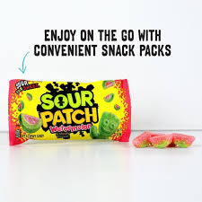 Sour Patch Kids Watermelon Soft & Chewy Gummy Candy, 24 pk./2 oz. – alternate product view 3