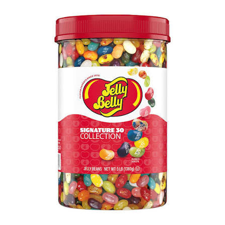 Jelly Belly 30 Flavor Tub, 3 lbs. product packaging