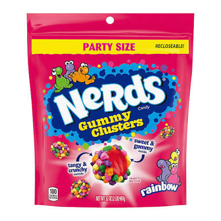 Nerds Gummy Clusters, 32 oz. product packaging
