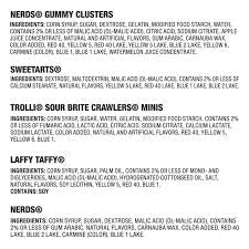 Nerds Gummy Clusters, Trolli, Sweetarts & More Halloween Variety, 185 ct. – alternate product view 3