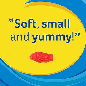 Swedish Fish Mini Soft & Chewy Gummy Candy, 24 pk./2 oz. – alternate product view 2