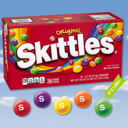 Skittles Original Bulk Full-Size Chewy Candy Bags, 36 ct./2.17 oz. – alternate product view 4