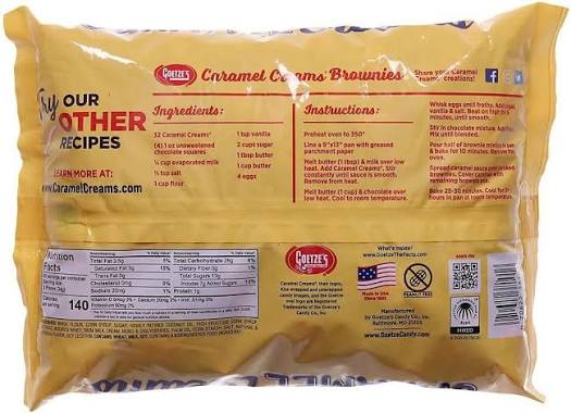 Goetze's Caramel Creams Candy, 3 lbs. – alternate product view 2