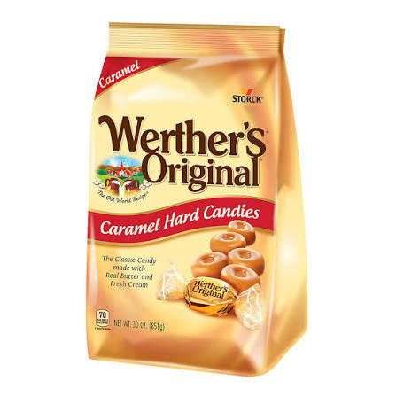 Werther's Original Caramel Hard Candies, 30 oz product packaging
