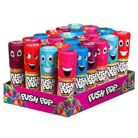 Push Pop Lollipop Candy Variety Pack, 24 ct. – alternate product view 2