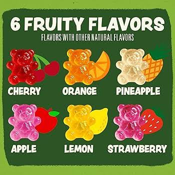 Black Forest Organic Gummy Bears, 65 ct. – alternate product view 5
