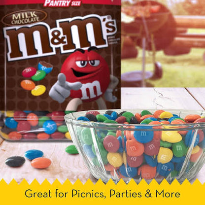 M&M's Milk Chocolate Candy, Pantry Size Resealable Jar, 62 oz. – alternate product view 3