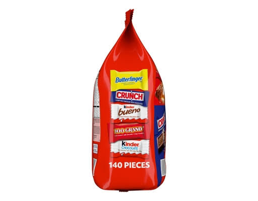 Butterfinger, Crunch, 100 Grand, Kinder & More Variety Candy, 140 ct. – alternate product view 3
