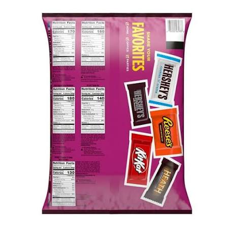 Hershey Assorted Flavored Candy Bulk Bag, 155 ct. – alternate product view 2