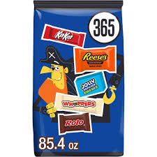 Hershey's Assorted Flavored Halloween Candy Bulk Bag, 365 ct. product packaging