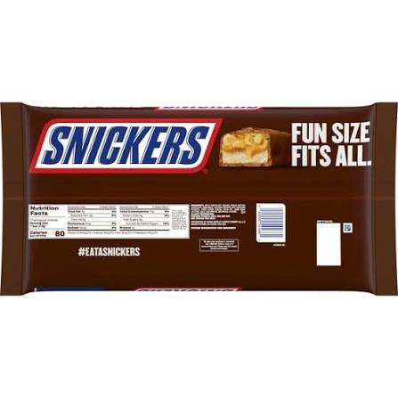 Snickers Fun Size Chocolate Caramel Candy Bars, Value Pack, 70 pk. – alternate product view 2