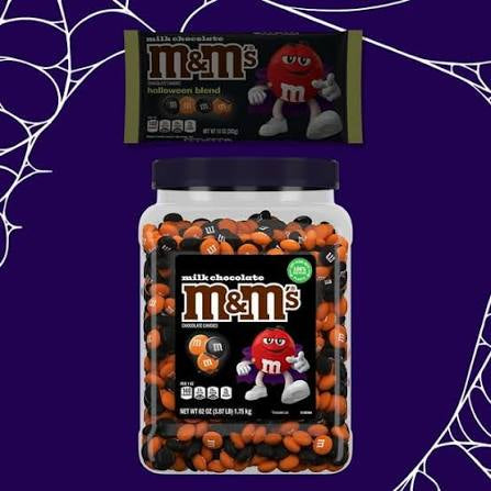 M&M's Milk Chocolate Halloween Candy Resealable Jar, 62 oz. – alternate product view 2