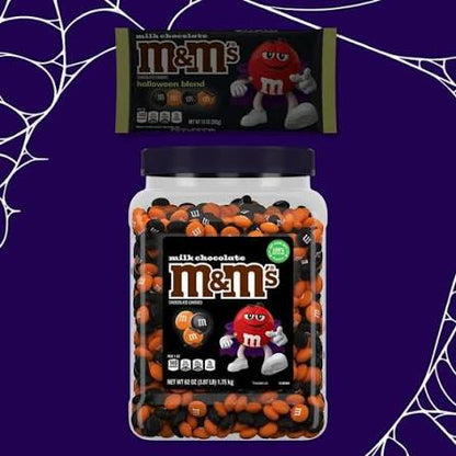 M&M's Milk Chocolate Halloween Candy Resealable Jar, 62 oz. – alternate product view 2