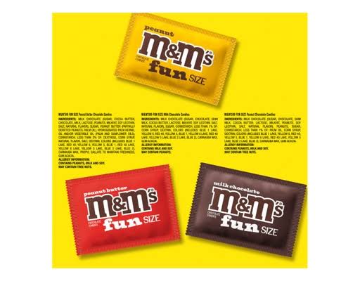 M&M's Fun Size Chocolate Candy, Variety Pack, 90 ct. – alternate product view 2